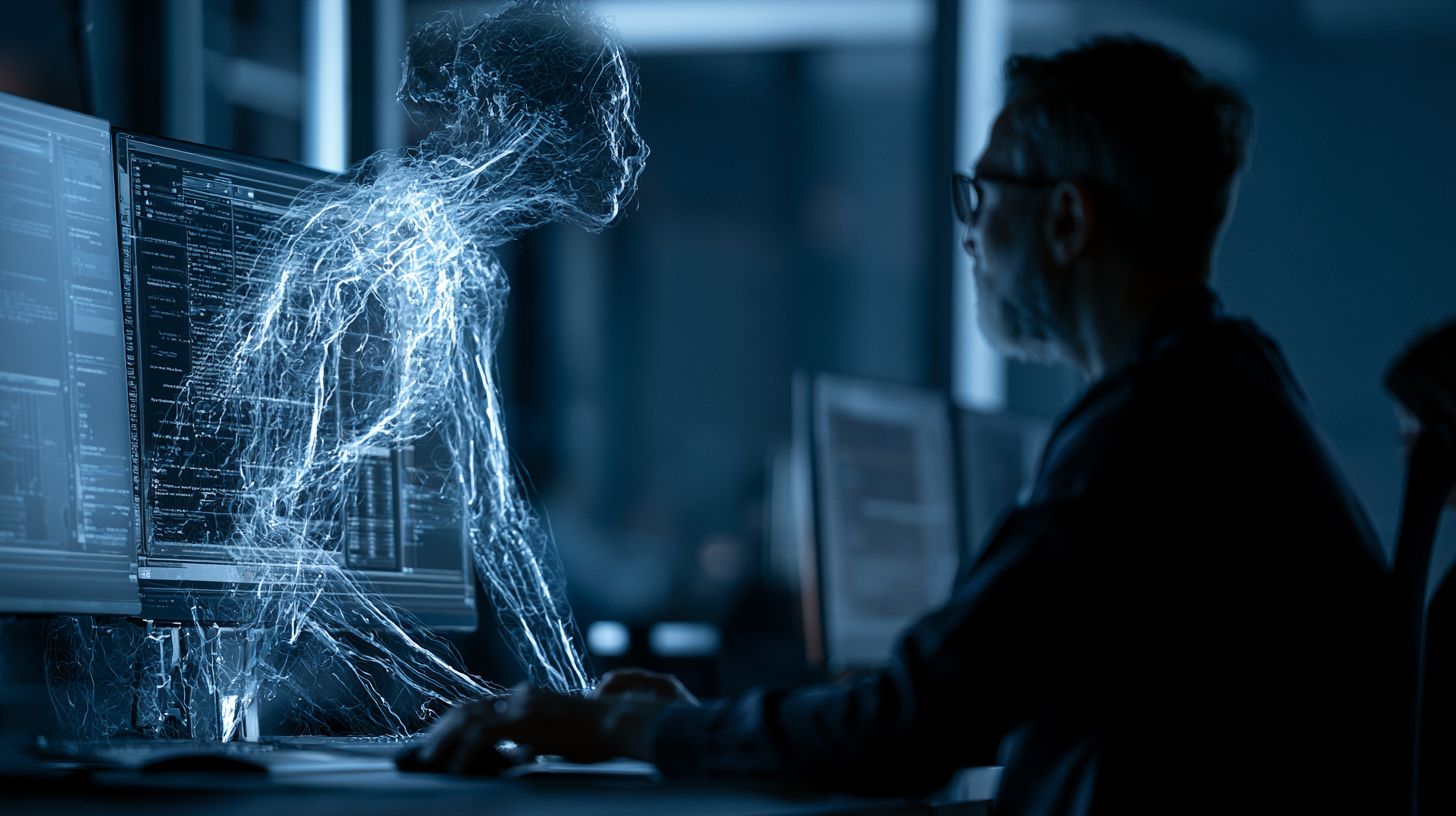 Ilustrační obrázek k vibe codingu a projektu PProjects.cz